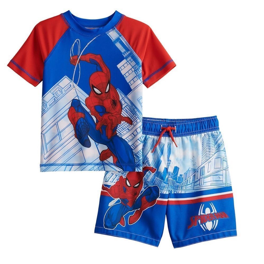 Toddler Boy Spider-Man Swim Set